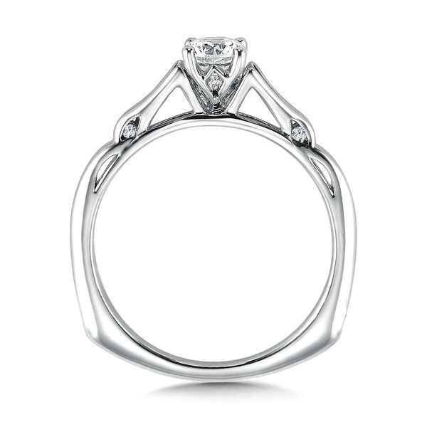 Solitaire Diamond Engagement Ring Image 2 Midtown Diamonds Reno, NV