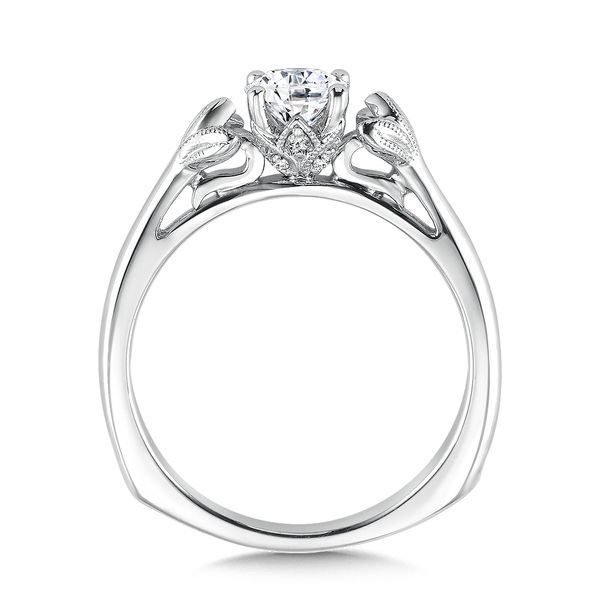 Solitaire Diamond Engagement Ring Image 3 Cottage Hill Diamonds Elmhurst, IL