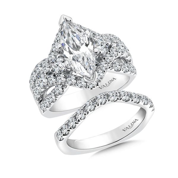 Statement Marquise Diamond Engagement Ring Image 4 Gold Mine Jewelers Jackson, CA