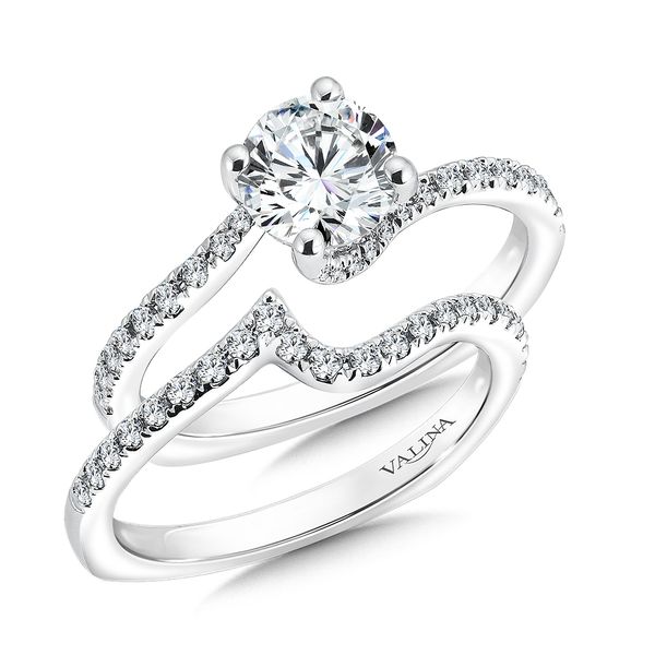 Spiral Style Engagement Ring Image 4 George & Company Diamond Jewelers Dickson City, PA