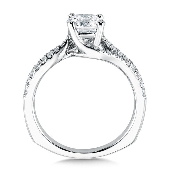 Engagement Ring with Side Stones Image 2 Biondi Diamond Jewelers Aurora, CO