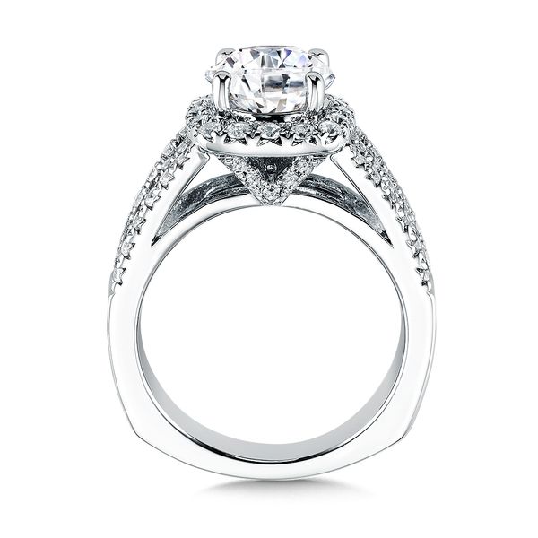 Halo Style Engagement Ring Image 2 Glatz Jewelry Aliquippa, PA