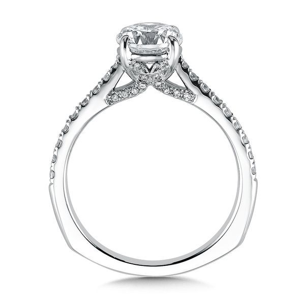 Engagement Ring With Side Stones Image 3 Jayson Jewelers Cape Girardeau, MO