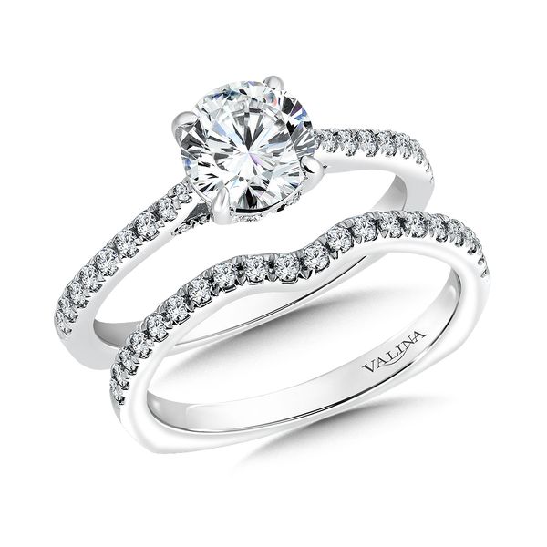 Engagement Ring With Side Stones Image 4 Cottage Hill Diamonds Elmhurst, IL