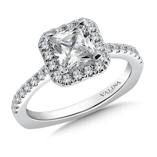 Halo Style Diamond Engagement Ring Gold Mine Jewelers Jackson, CA