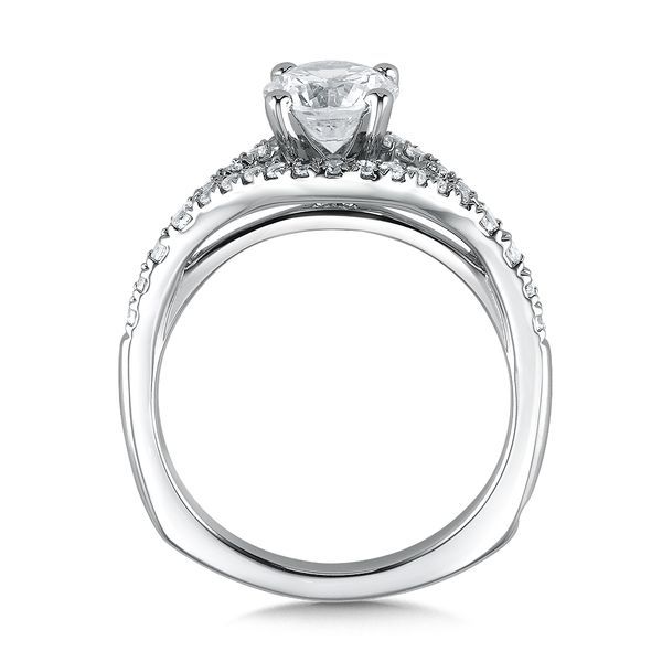 Split Shank Diamond Engagement Ring Image 3 Gold Mine Jewelers Jackson, CA