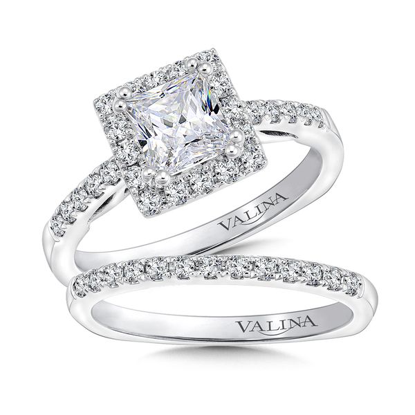 Halo Style Diamond Engagement Ring Image 4 Biondi Diamond Jewelers Aurora, CO