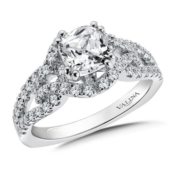 Spiral Style Diamond Engagement Ring Jayson Jewelers Cape Girardeau, MO