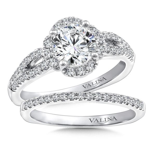 Halo Engagement Ring Image 4 George & Company Diamond Jewelers Dickson City, PA