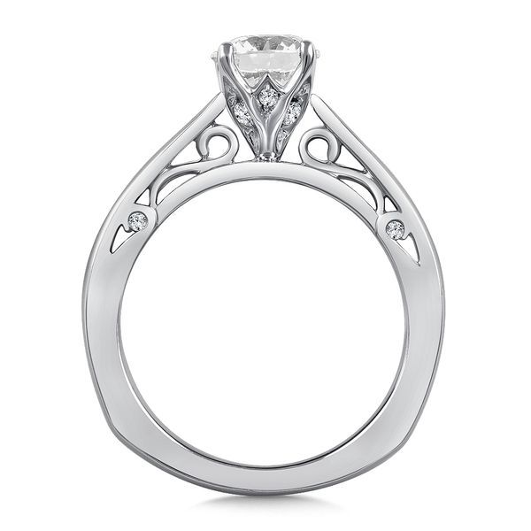 Diamond Solitaire Engagement Ring Image 3 Biondi Diamond Jewelers Aurora, CO