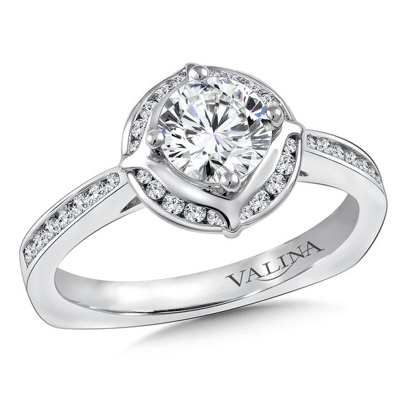 Halo Engagement Ring Gold Mine Jewelers Jackson, CA