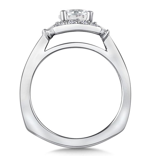 Halo Engagement Ring Image 2 Midtown Diamonds Reno, NV