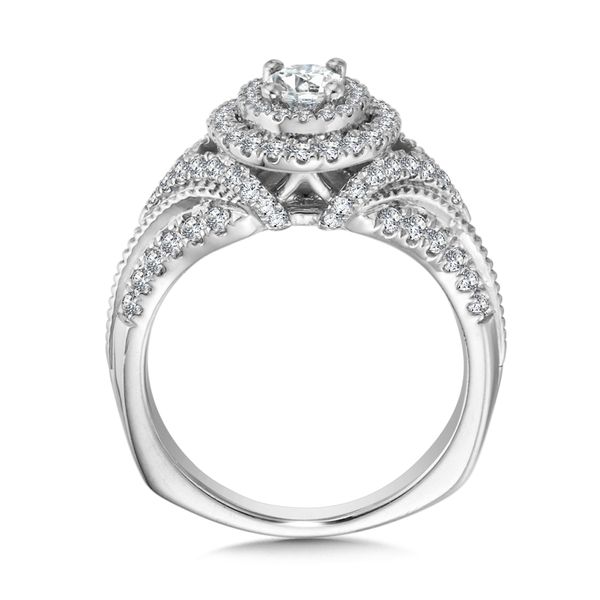Double Halo Engagement Ring Image 2 Jayson Jewelers Cape Girardeau, MO