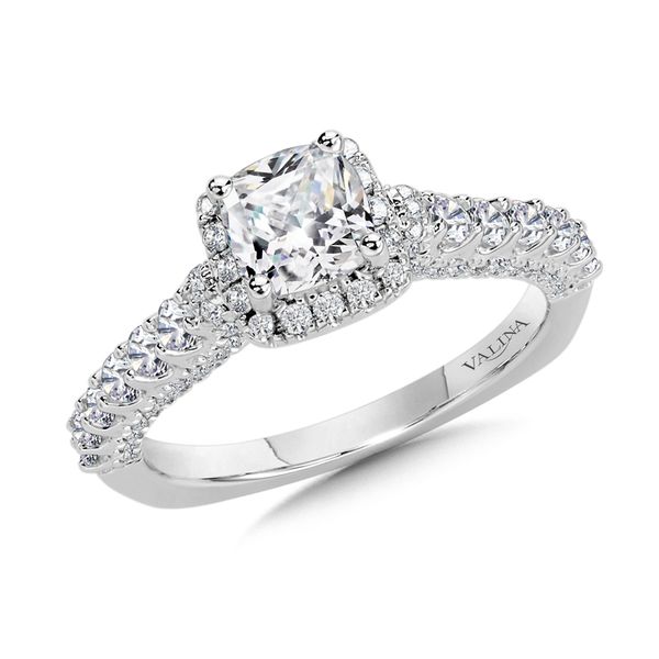 Cushion Halo Engagement Ring Jayson Jewelers Cape Girardeau, MO