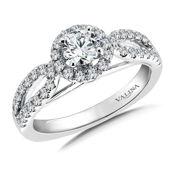 Round Halo Diamond Engagement Ring Glatz Jewelry Aliquippa, PA