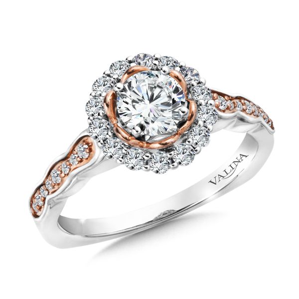 Halo Engagement Ring The Jewelry Source El Segundo, CA