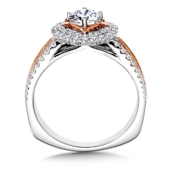 Halo Engagement Ring Image 2 Glatz Jewelry Aliquippa, PA