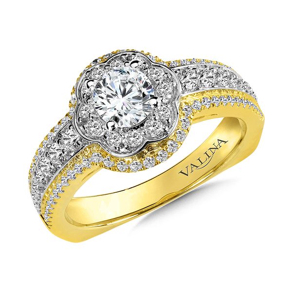 Diamond Halo Engagement Ring Glatz Jewelry Aliquippa, PA