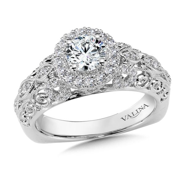 Diamond Halo Engagement Ring Glatz Jewelry Aliquippa, PA