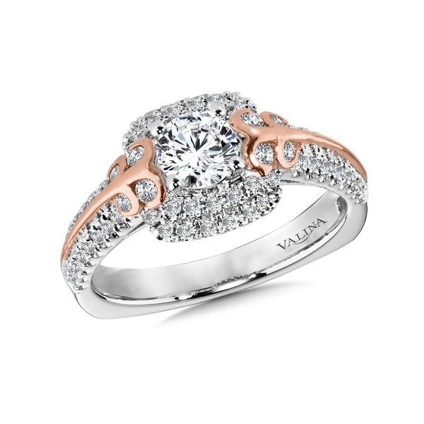 Cushion Shape Double Halo Engagement Ring George & Company Diamond Jewelers Dickson City, PA