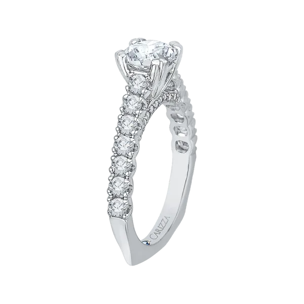 Euro shank 2025 engagement ring