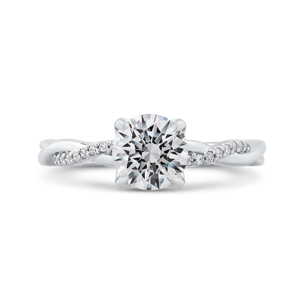 Criss cross 2025 engagement ring