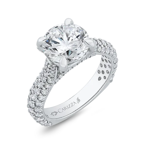 Euro shank diamond wedding 2025 band