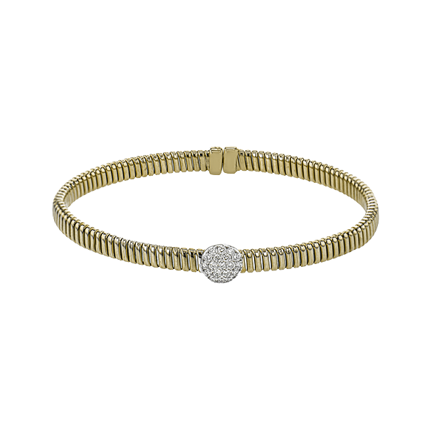 18k Two-tone Gold Bangle Bracelet Almassian Jewelers, LLC Grand Rapids, MI