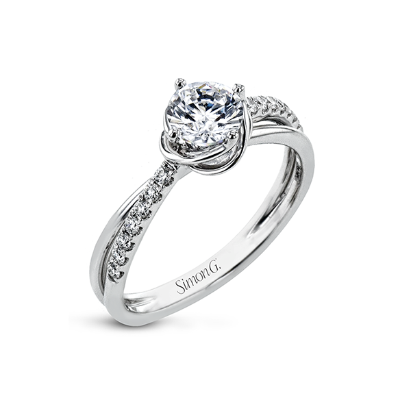 Platinum Semi-mount Engagement Ring Sather's Leading Jewelers Fort Collins, CO