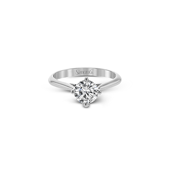 18k White Gold Semi-mount Engagement Ring Image 2 Almassian Jewelers, LLC Grand Rapids, MI