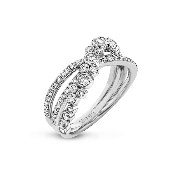 18k White Gold Diamond Fashion Ring Bell Jewelers Murfreesboro, TN
