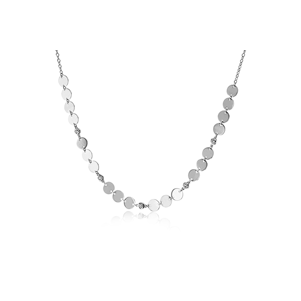 18k White Gold Diamond Necklace Diamond Showcase Longview, WA