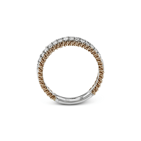 18k White & Rose Gold Diamond Fashion Ring Image 3 D. Geller & Son Jewelers Atlanta, GA
