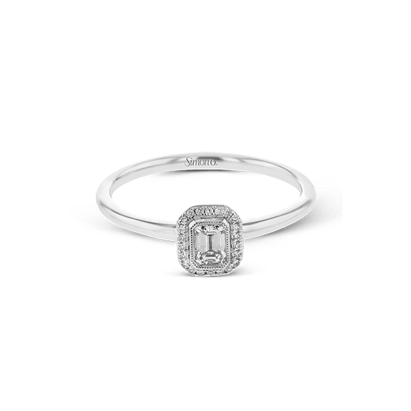 Platinum Semi-mount Engagement Ring Image 2 Saxons Fine Jewelers Bend, OR