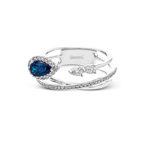 18k White Gold Gemstone Fashion Ring Image 2 Bell Jewelers Murfreesboro, TN