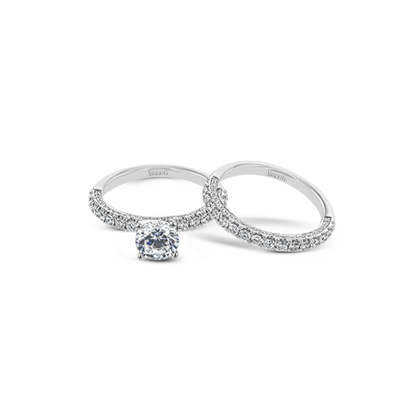 18k White Gold Engagement Ring Image 2 Bell Jewelers Murfreesboro, TN