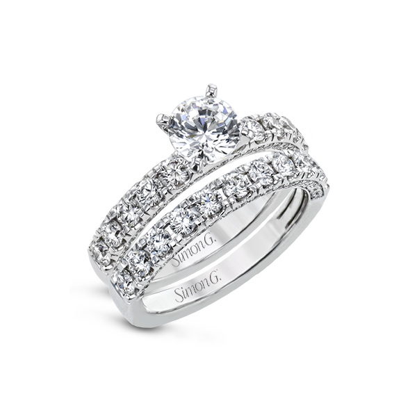 18k White Gold Engagement Ring Dondero's Jewelry Vineland, NJ
