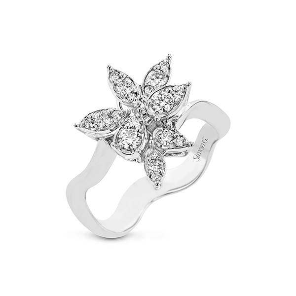 18k White Gold Diamond Fashion Ring Dondero's Jewelry Vineland, NJ