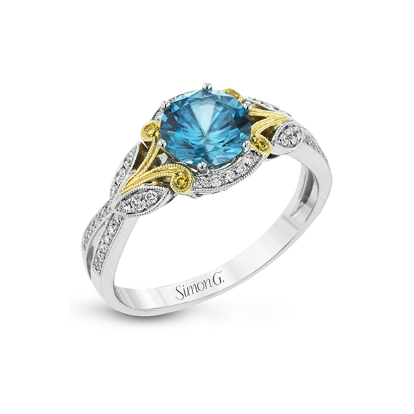 18k Two-tone Gold Gemstone Fashion Ring James & Williams Jewelers Berwyn, IL