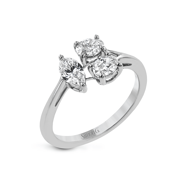 18k White Gold Diamond Fashion Ring Dondero's Jewelry Vineland, NJ