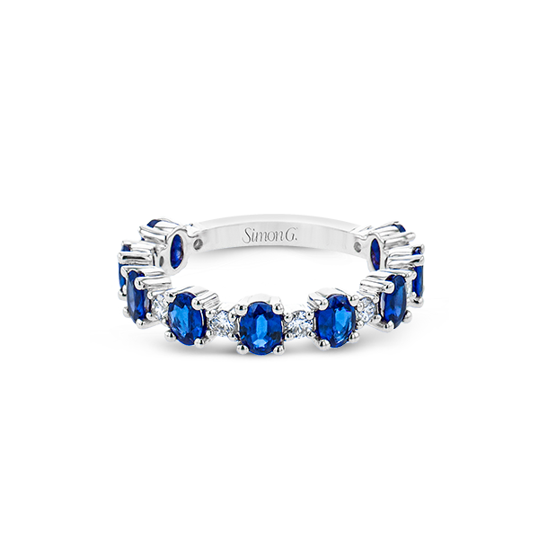 18k White Gold Gemstone Fashion Ring Image 3 Diamond Showcase Longview, WA