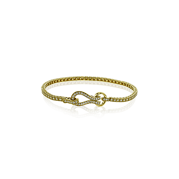 18k Yellow Gold Diamond Bracelet D. Geller & Son Jewelers Atlanta, GA