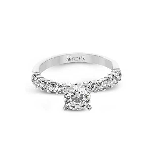 18k White Gold Engagement Ring Image 3 Almassian Jewelers, LLC Grand Rapids, MI