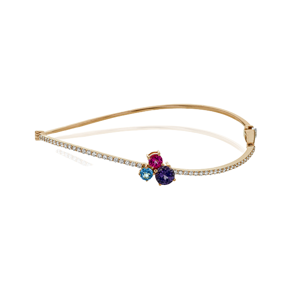 18k Rose Gold Bangle Bracelet Van Scoy Jewelers Wyomissing, PA