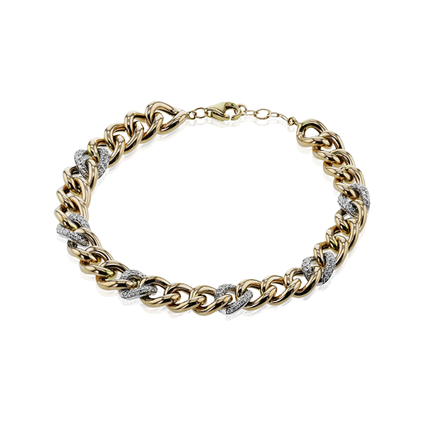 18k White & Rose Gold Diamond Bracelet Bell Jewelers Murfreesboro, TN