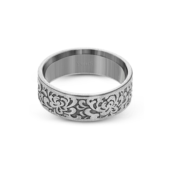 14k White Gold Men's Wedding Band Image 2 Newtons Jewelers, Inc. Fort Smith, AR