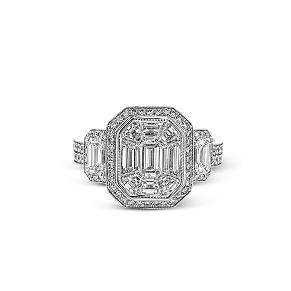 Platinum Engagement Ring Image 2 Saxons Fine Jewelers Bend, OR