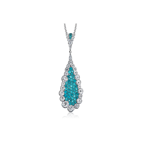Platinum Gemstone Pendant Biondi Diamond Jewelers Aurora, CO