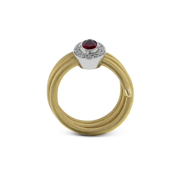 18k Two-tone Gold Gemstone Fashion Ring Sergio's Fine Jewelry Ellicott City, MD