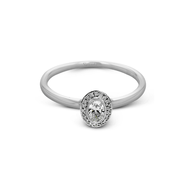 Platinum Semi-mount Engagement Ring Image 2 Newtons Jewelers, Inc. Fort Smith, AR
